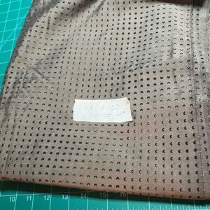 Bronze and Black Dot Pattern Fabric